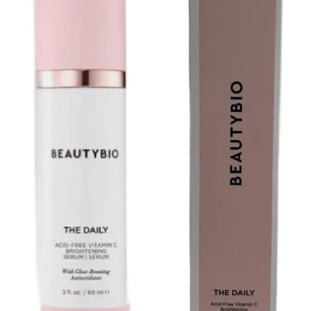 BeautyBio The Daily Brightening Serum - Pink & White